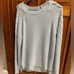 Baby blue women’s sweater